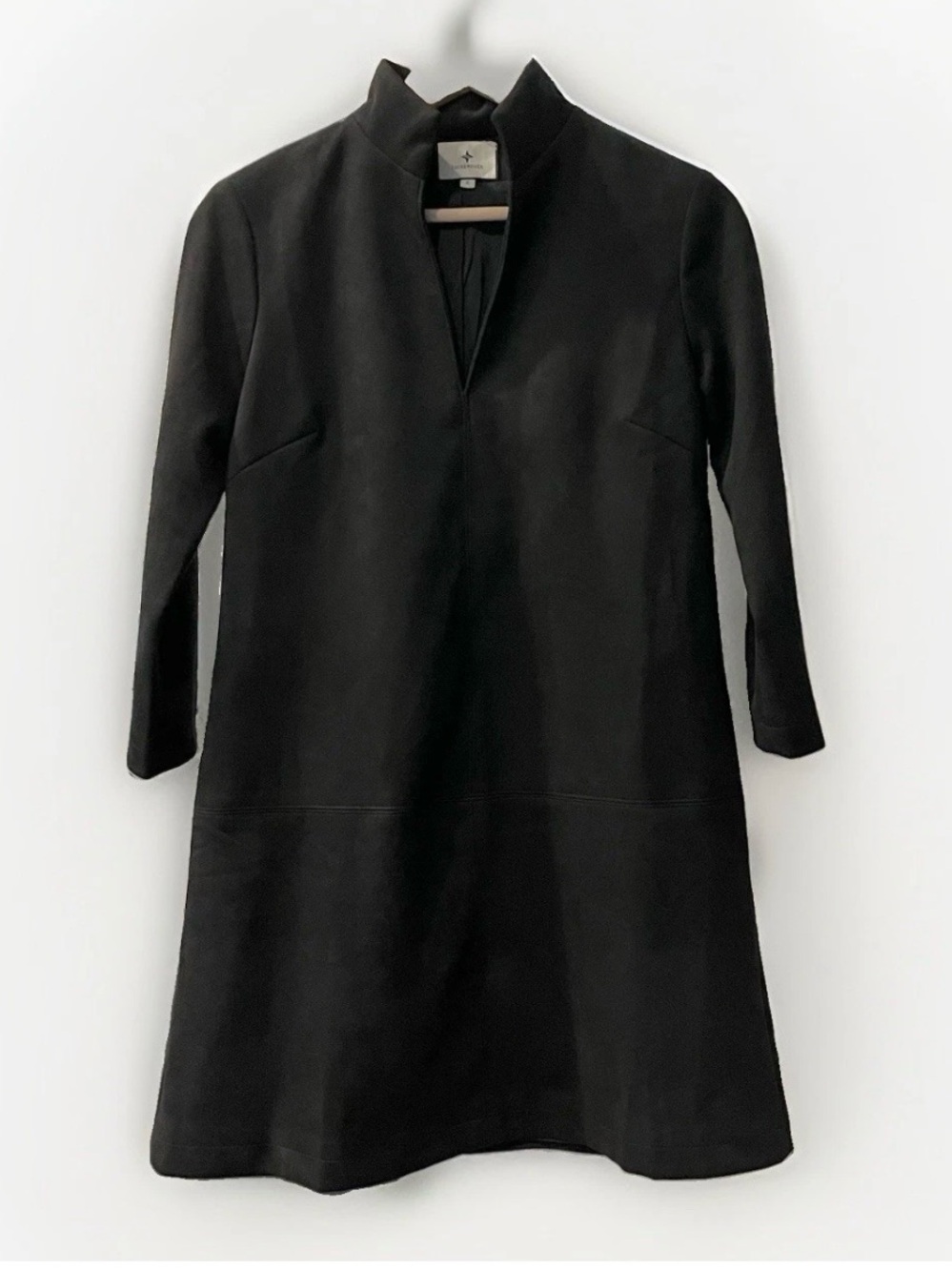 Tuckernuck Clifton Vegan Suede
Tunic Mini Dress A-Line Black
Pockets Small - Picture 4 of 12